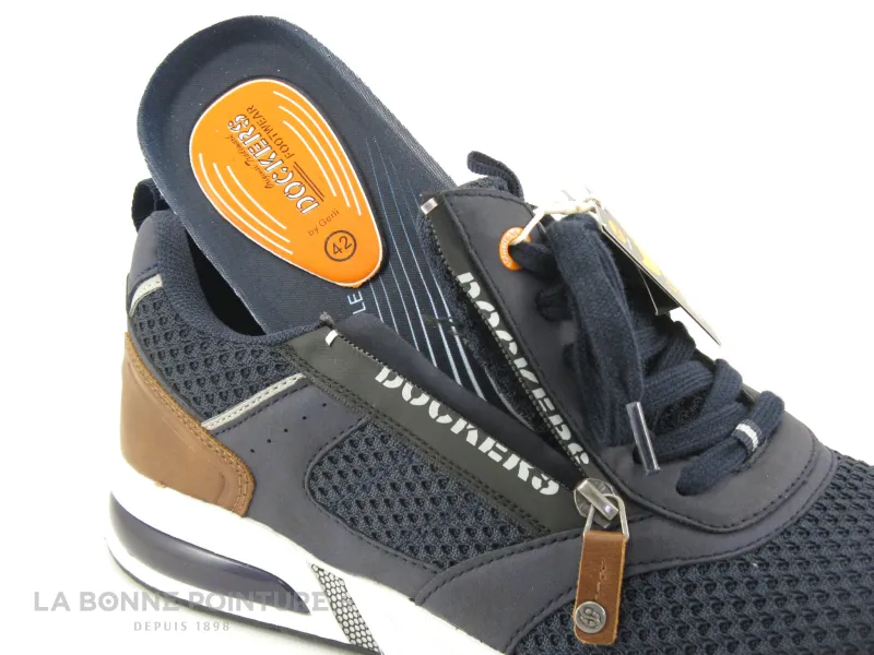 Achat chaussures Dockers Homme Basket, vente Dockers 50FL005 660 Navy - Basket ville Homme