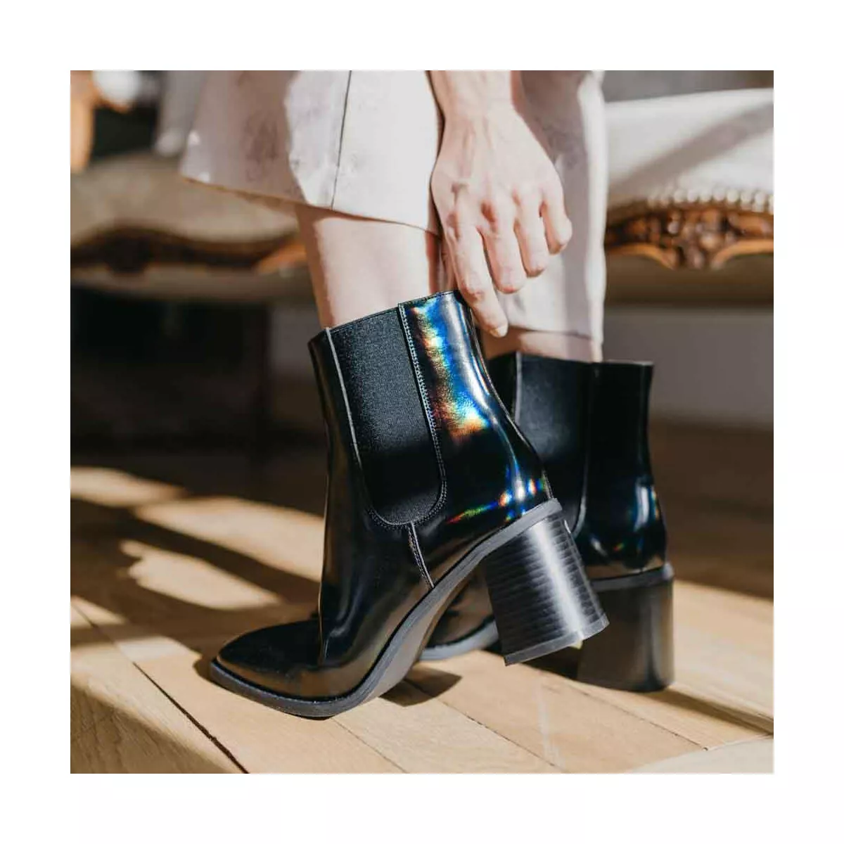 Bottines NOIR MyB