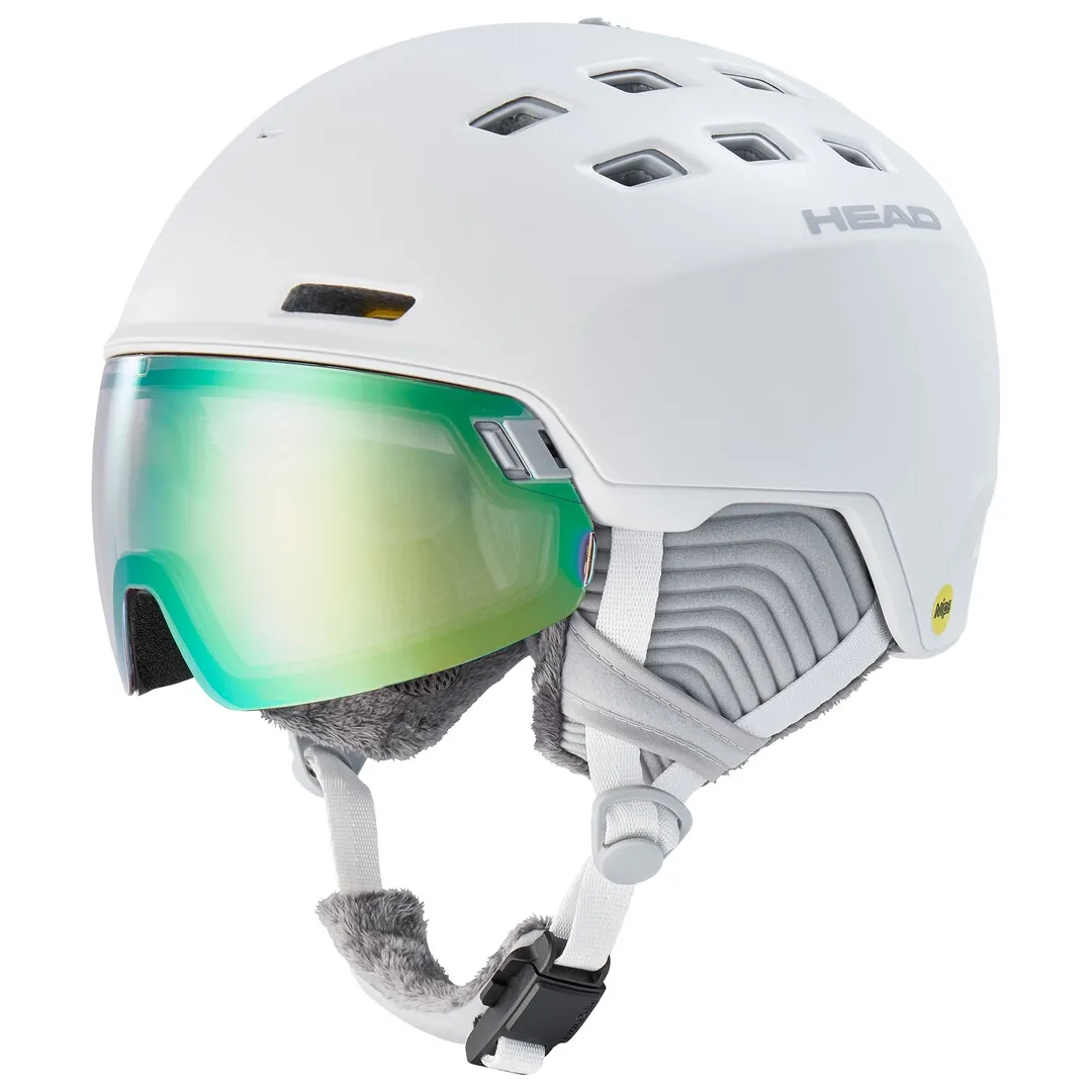 Casque de Ski HEAD Women Rachel 5K Visor Photo MIPS White