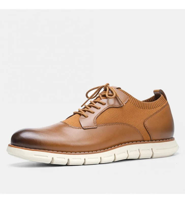 Chaussures d'affaires décontractées pour hommes Flying Knit Chaussures pour hommes