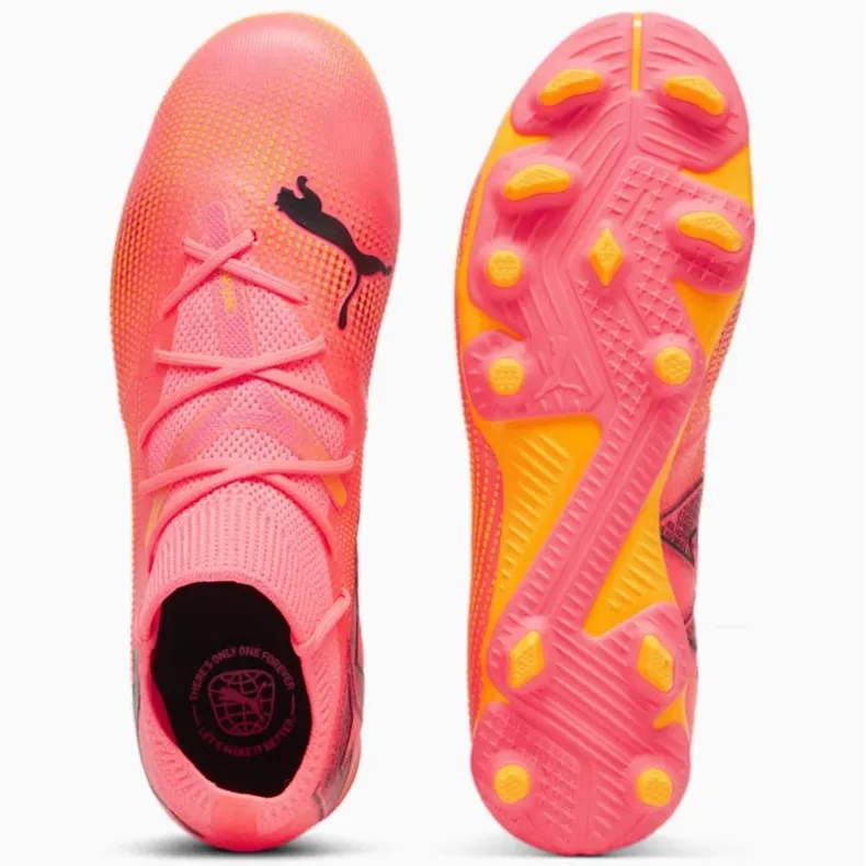 Chaussures de football Puma Future 7 Match FG/AG Jr 107729-03 rose