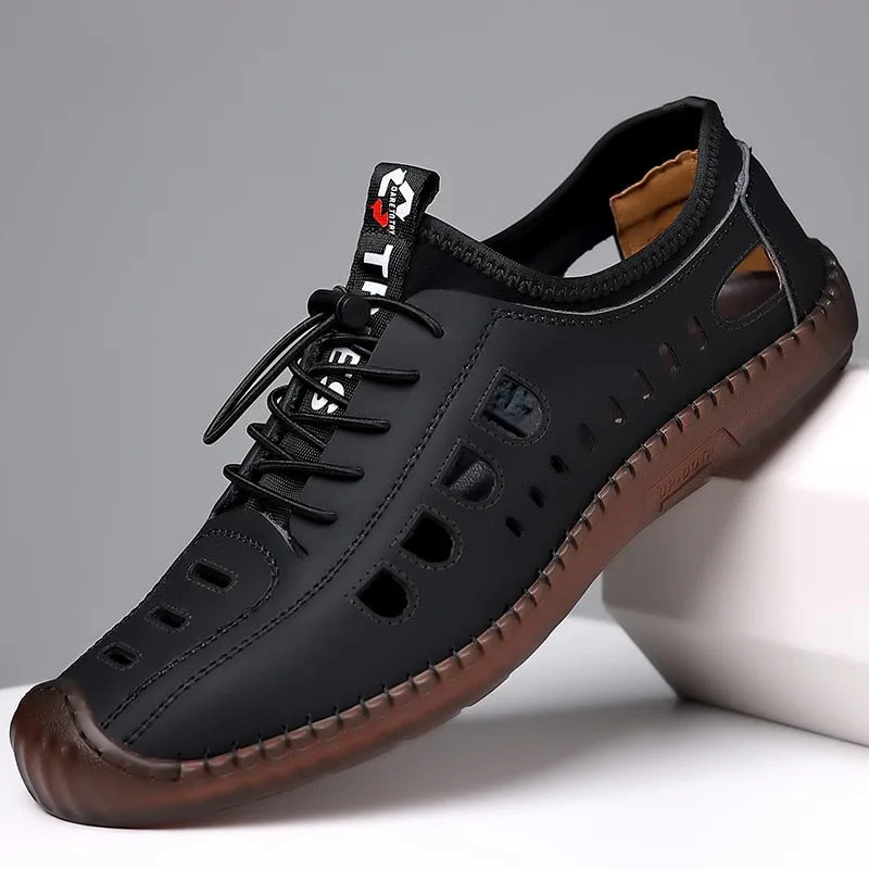 Chaussures décontractées fond souple pour hommes - Zenty