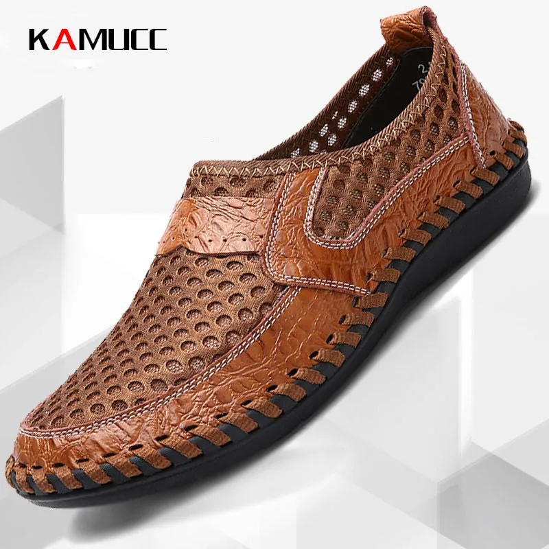Chaussures décontractées, plates, faites à la main pour hommes - Trigo