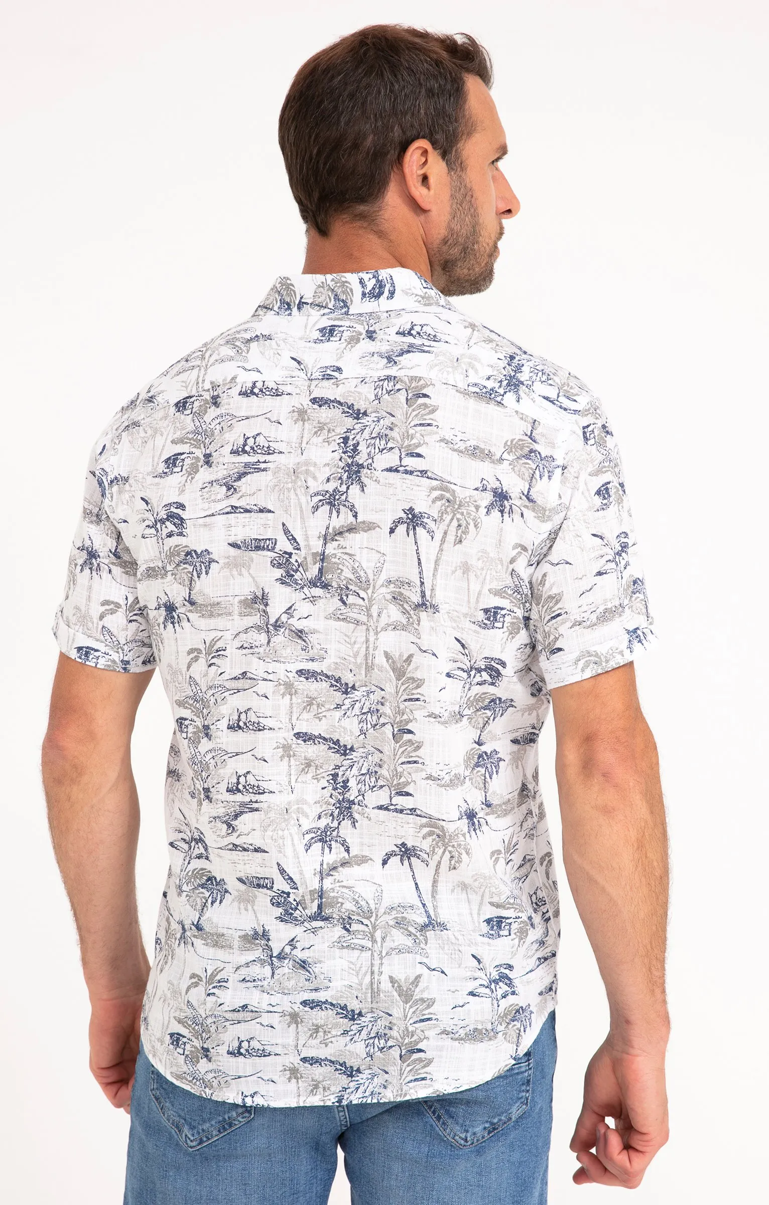 Chemise manches courtes COSTA WHITE - 39,99 €