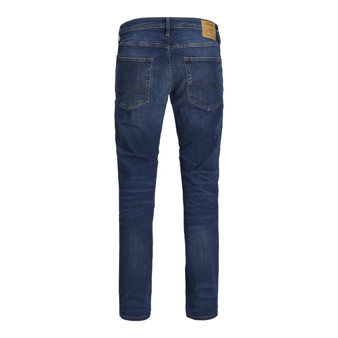 Coupe slim droite Slim Straight Fit Bleu Jack Jack & Jones - Jean Homme sur MenCorner