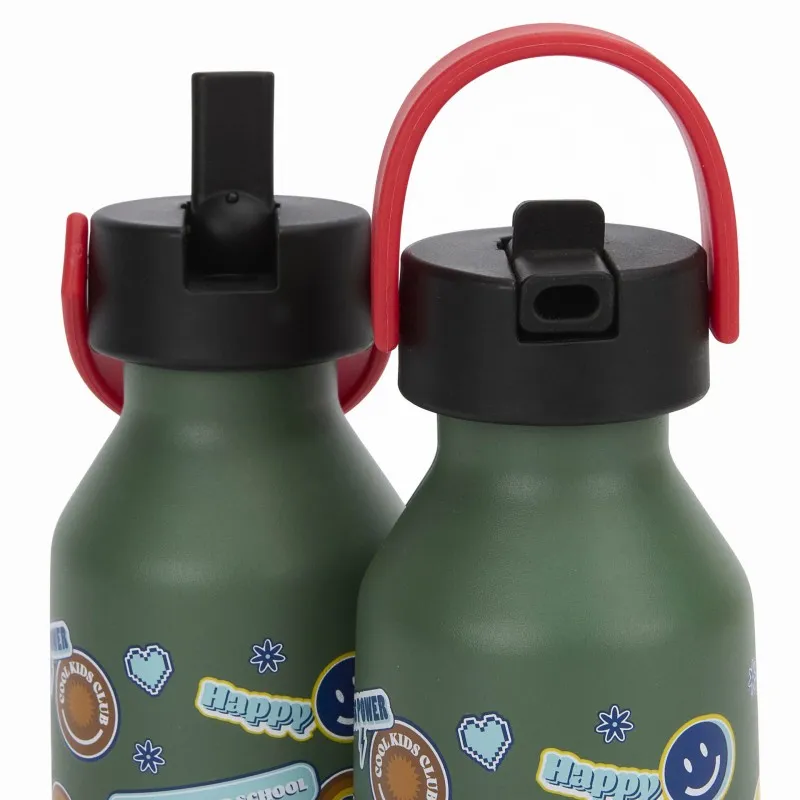 Gourde isotherme - Smiley - HELLO HOSSY - Perlin Paon Paon