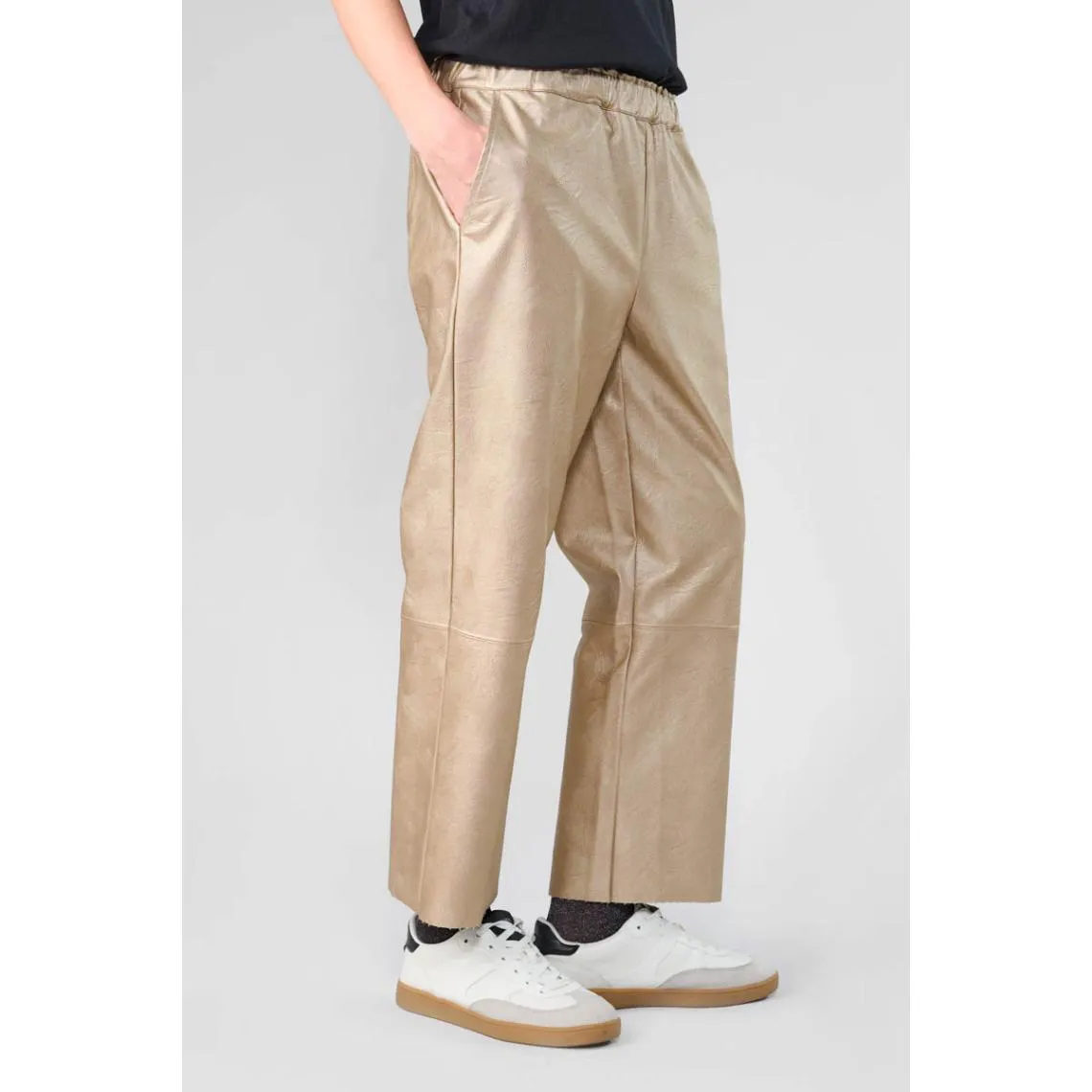 Pantalon droit ANDREE marron Ria | 3 Suisses