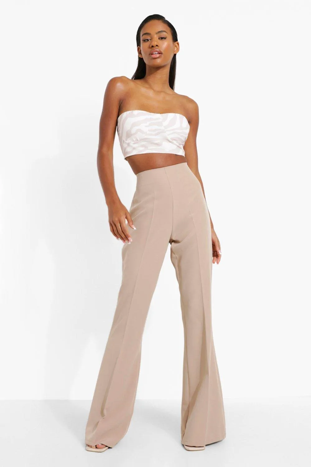 Pantalon flare slim