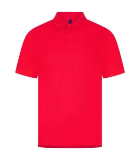 Polo homme rouge Henbury