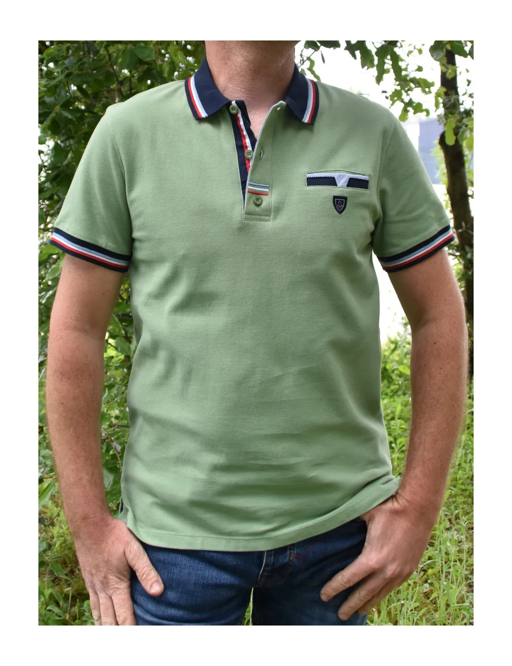 Polo à manches courtes
