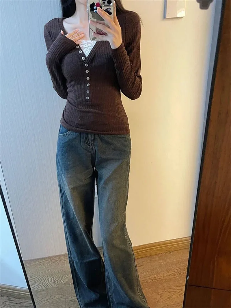 Pull Vintage Marron