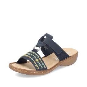 Rieker mules 60867 14 bleu