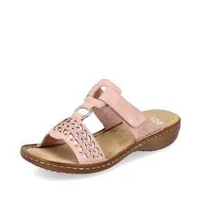 Rieker mules 60887 31 rose