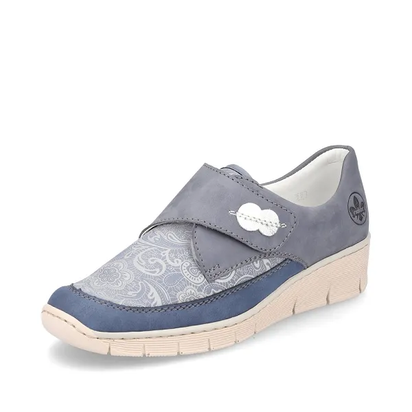 Rieker scratch 537c0 15 bleu