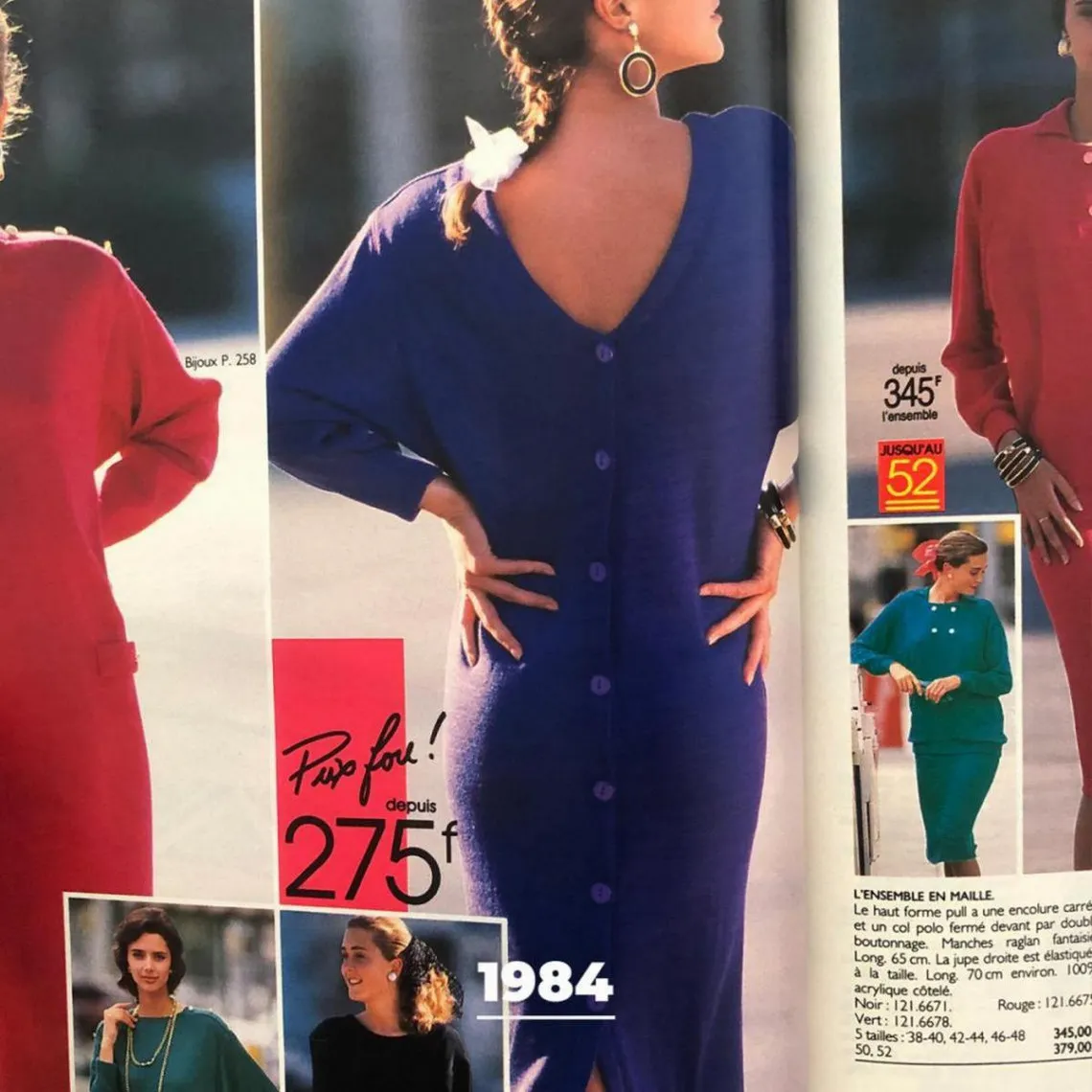 Robe longue dos V Damienne rouge | 3 Suisses