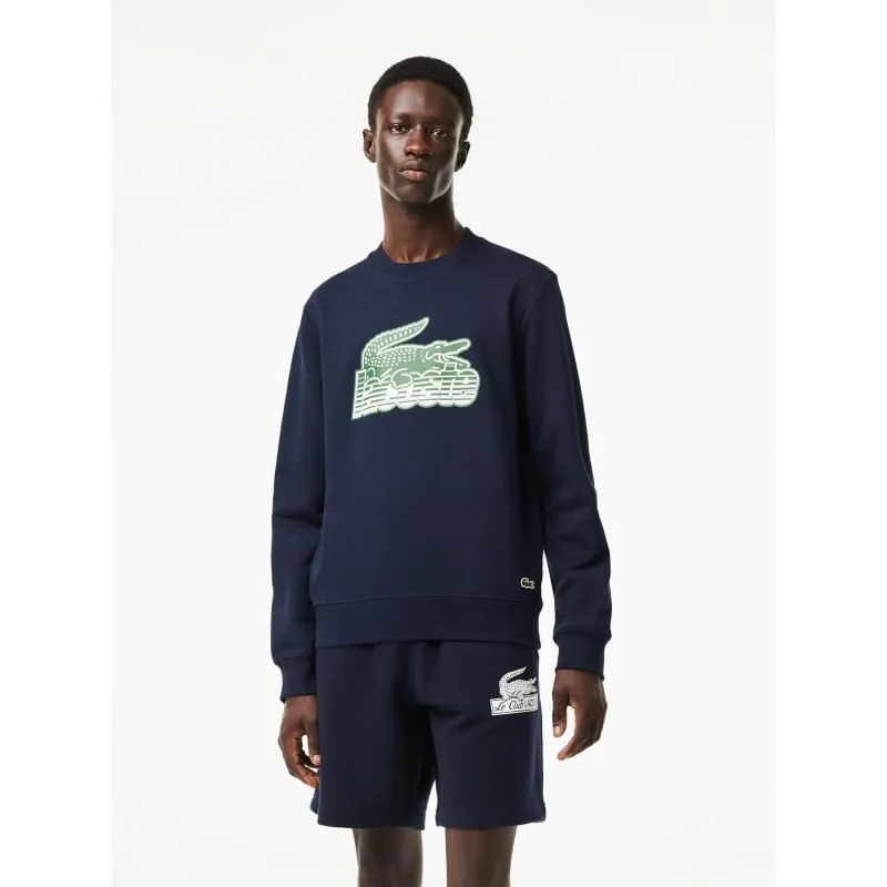 Sweat neo heritage bleu marine homme - Lacoste | wimod