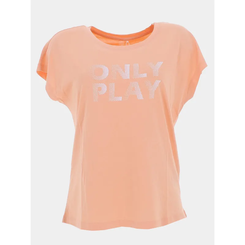 T-shirt uni logo noir femme - Lacoste | wimod